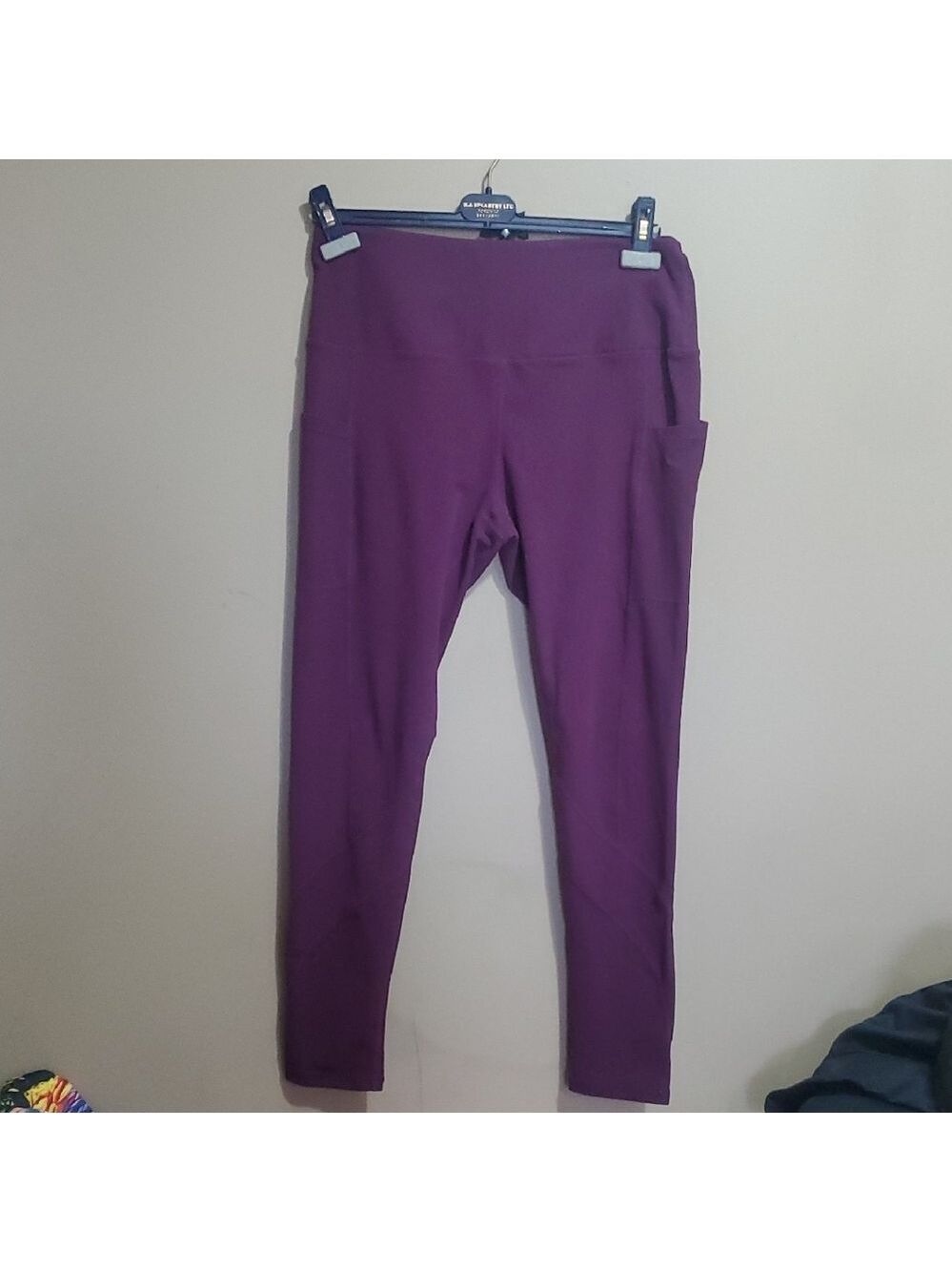 Along Fit Purple High-Waisted Leggings Size XL